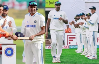 R Ashwin के जहन में बस गया ये ऐतिहासिक पल! द्रविड़ ने सौंपी स्पेशल कैप तो साथी खिलाड़ियों से मिला गार्ड ऑफ ऑनर