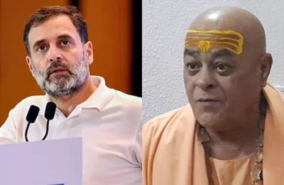 “राहुल गांधी को भुगतना होगा”, कांग्रेस नेता की ‘शक्ति’ टिप्पणी पर बोले स्वामी अखिलेश्वरानंद गिरि