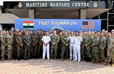 भारतीय सेना की बटालियन का सैन्य अभ्यास; भारत-अमेरिका के सैनिक पूर्वी तट पर आजमा रहे ताकत-तकनीक