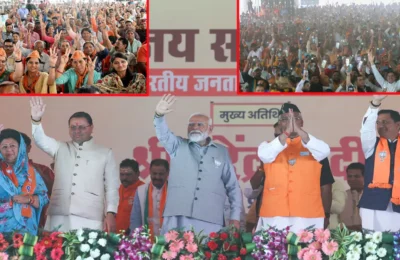 प्रधानमंत्री ने मंच से बजाया हुड़का, दी 24/7 और 2047 की गारंटी; पढ़ें संबोधन की 10 बड़ी बातें…