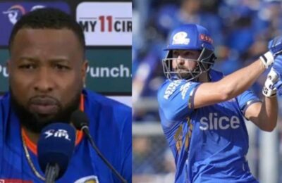 IPL 2024: मैदान के बाहर बैठकर Kieron Pollard ने कर दी बड़ी गलती, BCCI ने लगाया भारी जुर्माना; Tim David को भी मिली सजा