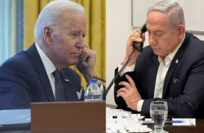  बाइडन और नेतन्‍याहू के बीच फोन पर हुई लंबी बातचीत, क्या गाजा में लगेगा युद्ध विराम?