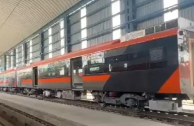 पहली वंदे भारत मेट्रो का बोगी फ्रेम भी कानपुर में बना, जुलाई से दिल्ली-मेरठ के बीच दौड़ेगी