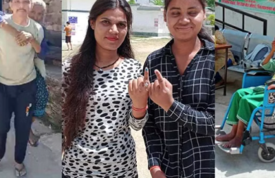 युवाओं में उत्साह, बुजुर्गों-दिव्यांगों का हाैसला भी कम नहीं, बूथों पर ऐसे गए तो देखता रह गया हर कोई