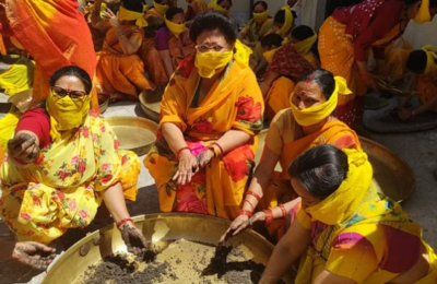  बदरीनाथ के अभिषेक के लिए पिरोया गया तिल का तेल, राजदरबार से रवाना होगी गाडू घड़ा कलश यात्रा