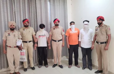 अर्श डल्‍ला गिरोह के चार साथी गिरफ्तार, जान से मारने की धमकी दे मांगते थे फिरौती; ऐसे हुआ खुलासा