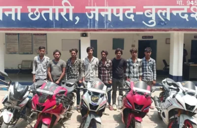 मेवाती गिरोह के आठ साइबर ठग गिरफ्तार, पांच बाइक बरामद; स्थान बदलकर फर्जी सिम के माध्यम से करते थे ऑनलाइन ठगी