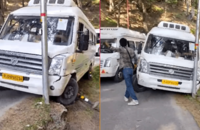उत्तराखंड: गंगोत्री हाईवे पर भिड़े दो टेंपो ट्रैवलर, यात्रियों में मची चीख पुकार