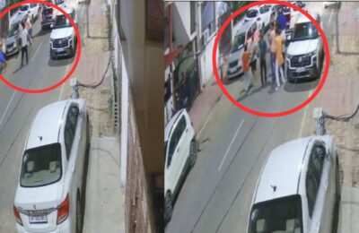 पूर्व छात्र संघ अध्यक्ष को कार से कुचलने की कोशिश, धारदार हथियार से किया वार