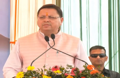 डोईवाला में सीएम धामी ने किया सिंचाई हेड का लोकार्पण, जल उत्सव कार्यक्रम में भी की शिरकत