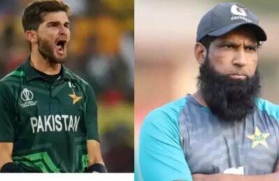 टी20 विश्व कप 2024 से पहले शाहीन और मोहम्मद युसूफ के बीच हुई थी बहस , सामने आई वजह