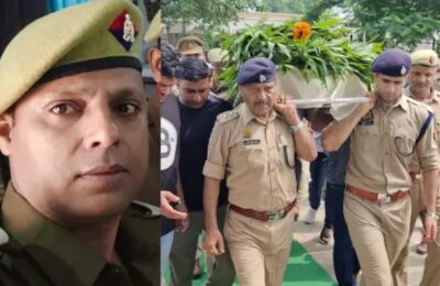 दबिश के दौरान पिस्टल में फंसी गोली चली, दरोगा के पेट को चीरते हुए SOG सिपाही के सिर में लगी, मौत