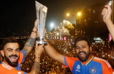 विक्ट्री परेड के दौरान रोहित शर्मा  ने कही दिल की बात