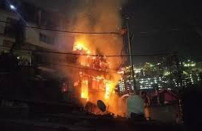 हल्द्वानी : परिवार देवी के जागरण में गया; प्रसाद रखने लौटा तो घर जलकर राख