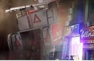 देहरादून: बेकरी में लगी भीषण आग, सूचना पर पहुंची फायर ब्रिगेड की 4 गाड़ियां