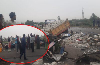 बरेली: राम मंदिर दर्शन कर जा रहे श्रद्धालुओं की बस ट्रैक्टर ट्रॉली से भिड़ी…दो की मौत