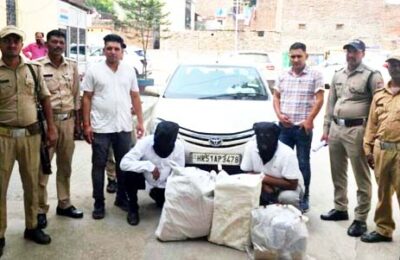 फर्जी वकील बन करता गांजा तस्करी, गिरोह के 2 सदस्यों को किया गिरफ्तार