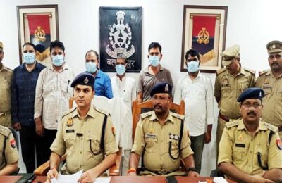 38.49 लाख के गबन के आरोप में ग्राम प्रधान समेत 6 गिरफ्तार