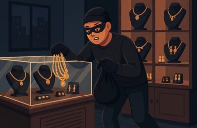 सट्टेबाज़ी की लत ने बनाया भरोसेमंद कर्मचारी को चोर, शोरूम से उड़ाए 4 करोड़ के गहने, ऊटी में पकड़ा गया