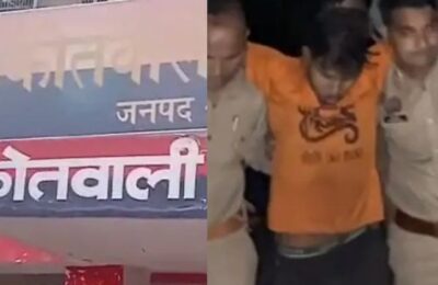 यूपी के कासगंज में 10 साल की बच्ची के साथ घिनौनी वारदात, आरोपी 24 घंटे के भीतर मुठभेड़ में गिरफ्तार