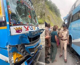अमरनाथ यात्रा में बड़ा हादसा, पहलगाम रूट पर तीर्थयात्रियों से भरीं 3 बसें आपस में टकराईं, 36 घायल