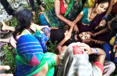 आकाशीय बिजली ने तीन बच्चों को अपनी चपेट में ले लिया