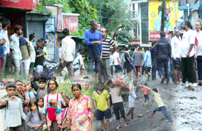 सहस्त्रधारा के ऊपर बसे गांवों मजाडा, चामासारी और जमाडा में बादल फटने से मची तबाही