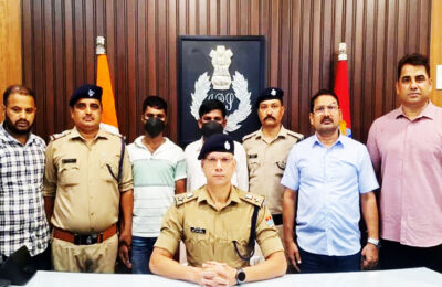 एसटीएफ और स्थानीय पुलिस ने 84 लाख की अफीम के साथ, दो आरोपी दबोचे