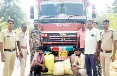 60 किलो गांजा के साथ दो अंतरराज्यीय तस्कर गिरफ्तार