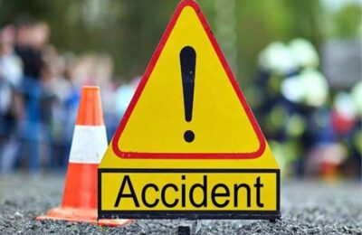 रफ्तार का कहर : डंपर की चपेट में आने से होमगार्ड समेत 2 युवक की मौत