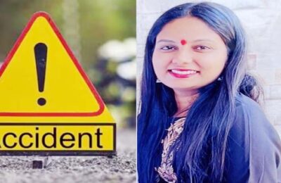 महिला को बाइक सवार ने मारी टक्कर, 9 महीने पहले हुई थी शादी