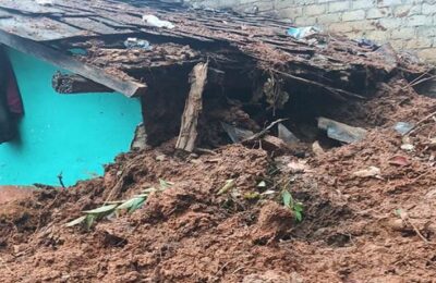 अस्कोट के रसगाड़ी में भूस्खलन होने से मकान ध्वस्त, मलबे में दबने से युवक की मौत