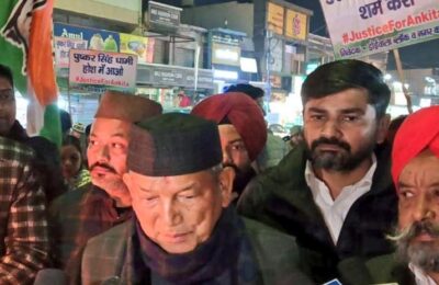 गैंगस्टर विनय त्यागी की मौत पर सवाल, हरीश रावत बोले ‘कुछ भी हो, राज्य के तो बुरे दिन आए न…?’