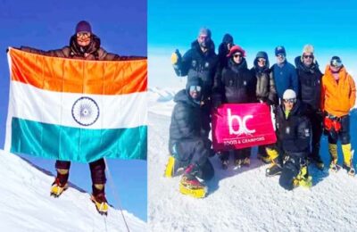 अंटार्कटिका की सबसे ऊंची चोटी, उत्तराखंड की बेटी कविता चंद ने की फतह