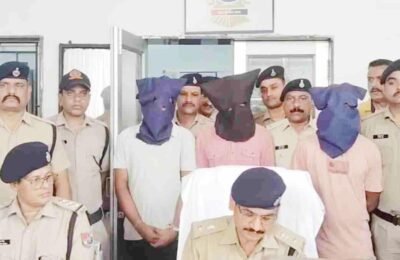 रेलवे पुलिस के हत्थे चढ़े 5 शातिर आरोपी, 10.30 लाख के सोने के जेवर बरामद