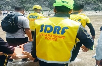 कोसी नदी पार करते समय फिसला युवक, डूबने से 19 वर्षीय विशाल की मौत